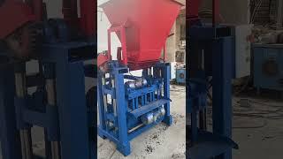 concrete egg laying hollow block mould making machine