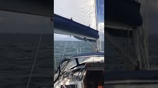 First sail on Clemency