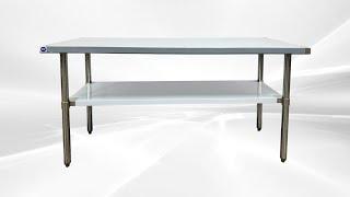 NSF 24×60 inches rectangular all-stainless steel kitchen tableware rack NH-WT-2460-SB