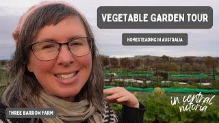 Vegetable Garden Tour, Victoria Australia, Zone 9B, August