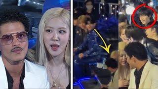 Kpop idols reaction to Rosé with Bruno Mars at MAMA Awards (TXT, ZEROBASEONE and ENHYPEN) #kpop