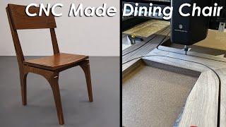 "Handmade" Modern Dining Chair (Made with X-Carve Pro)