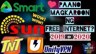 100% UNLIMITED FREE INTERNET FOR (SMART/TNT/SUN) |-"2019/2020"-|