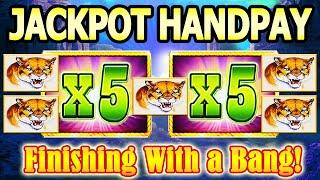  JACKPOT HANDPAY!  HUGE WIN in Buffalo Deluxe on New Year's Eve! I Finished 2024 with a Bang!