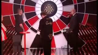 Phil Taylor and Adrian Lewis on ITV's Red or Black