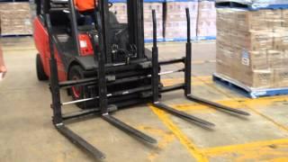 Handling Dual pallets