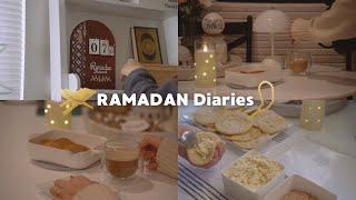 A cozy Ramadan day at home on a snowy day ️ Aesthetic Cooking