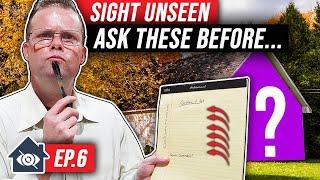 13 Questions to Ask BEFORE Buying a House Sight Unseen! | How to Buy a House Sight Unseen