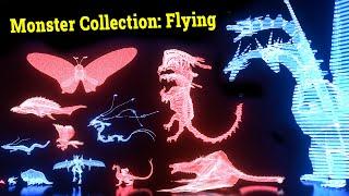 Monster Collection #1: Favorite Flying Monsters in media 【3D Hologram】