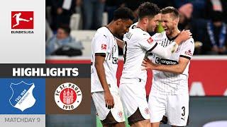 St. Pauli Secures BIG POINTS! | TSG Hoffenheim - FC St. Pauli 0-2 | Highlights | Matchday 9 - BULI