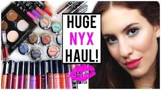 HUGE NYX HAUL Ft. NEW Spring 2015 Collection  JamiePaigeBeauty