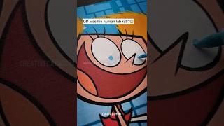 Dexter took REVENGE on DeeDee! #shorts #art
