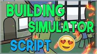 روبلوكس | هكر ماب BUILDING SIMULATOR في لعبة روبلوكس بدون باند