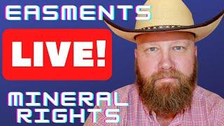 Texas Land and Ranch - Contract, Easements and Mineral Rights Live Stream