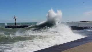 SURPRISE ROGUE WAVES | Caught on Film | #wave #waves