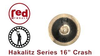 Red Cymbals Ben Hakalitz Signature Series 16" Crash Cymbal 1000 grams