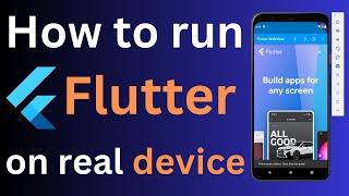 Flutter: Test Your App on Real Devices | Easy Connection Guide