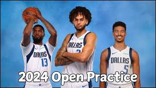 Dereck Lively II, Naji Marshall & Quentin Grimes Put on a Show for Mavs Fans in the Open Practice