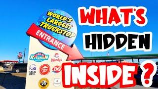 What's Hidden Inside The WORLD'S LARGEST TRUCKSTOP!? IOWA 80