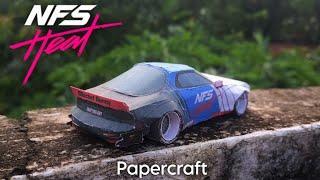 Rocket bunny mazda Rx7 Paper scale model | Rocket bunny rx7 Papercraft | Lavahi crafts