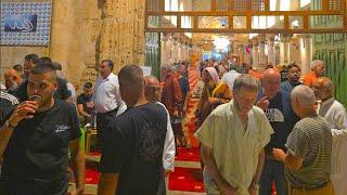 JERUSALEM FRIDAY 20TH SEP FAJAR PRAYER INSIDE AQSA MOSQUE