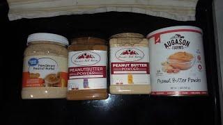 Powdered Peanut Butter Taste Comparison Augason Farm, Hoosier Hill Farm, Great Value, Who is Best?