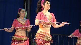 【4K】春奈あき＆アラビーナ ベリーダンス①～Belly Dance Japan