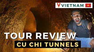 Visiting the famous CU CHI TUNNELS in Vietnam: Is it worth it? | Tour Vlog & Review 2024