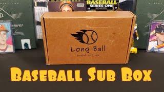 The Long Ball Box. Baseball Subscription Box.