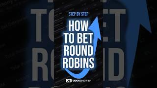 Round Robin Bet Explained: How to WIN Round Robin Bets | Sports Betting Tips & Tricks 2025