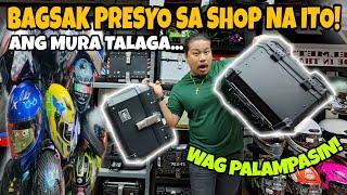 BAGSAK PRESYONG ALLOY BOX, HELMET, RIDING BAGS | PANALO!