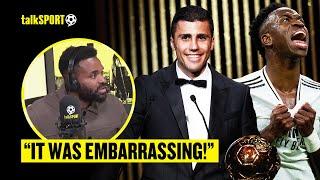 Darren Bent REACTS To Rodri's Ballon D'or WIN & Criticises Real Madrid For SNUBBING The Ceremony! 