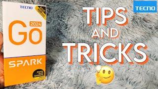 TECNO SPARK GO 2024 TIPS AND TRICKS