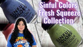 Sinful Colors Fresh Squeeze Collection - Janixa - Nail Lacquer Therapy