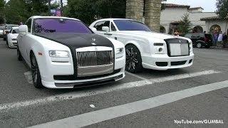 1200HP Bugatti Veyron Super Sport 'Pur Blanc' + Mansory Rolls Royce Drophead!