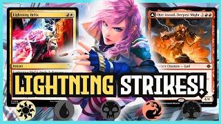 Lightning SUPERCHARGES Damage! | MTG Arena Standard Ranked Boros Final Fantasy