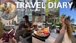 EP. 1 TRAVELDIARY beginnt | Anreise & erst Tage Bangkok, Food Taste Test, Eindrücke & Gedanken ️