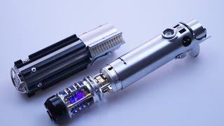 Vintage Graflex 3 Cell Crystal Reveal Custom Star Wars FX Lightsaber TFA Style