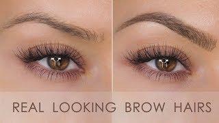 Natural Looking Eyebrow Tutorial - Microblade Effect | Shonagh Scott