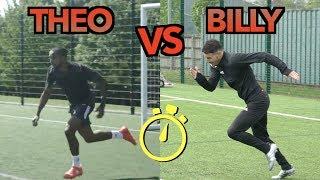 THEO WALCOTT VS BILLY WINGROVE | EPIC SPRINT RACE