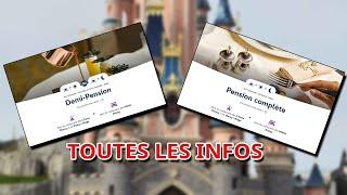 TOUT SAVOIR SUR LA DEMI PENSION OU PENSION COMPLETE ET LES PIEGES A EVITER A DISNEYLAND PARIS