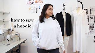 HOW TO SEW A HOODIE | with pattern link