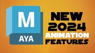 New Maya 2024 Features for Animators