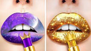 Night Girl vs Day Girl!  One Colored Style Transformation Challenge!
