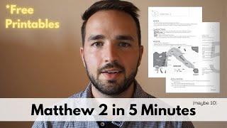 Matthew 2 in 5 Minutes - 2BeLikeChrist