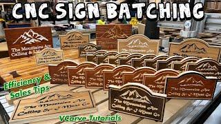 CNC Sign Batching: Tips for Efficiency and Max Production