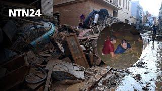 Un valiente colombiano arriesgó su vida para salvar a varias personas de las inundaciones en España