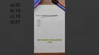 Answer quickly! #Mathematics #challenge #logic #competitions