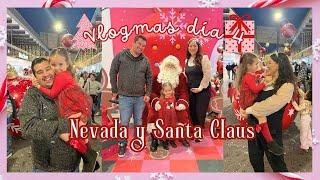 VLOGMAS 4:  Fotos con Santa en Altaria + Show en Liverpool y ¡Nevada mágica! 