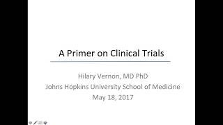 Clinical Trials Overview: Phrases and Phases of a Clinical Trials